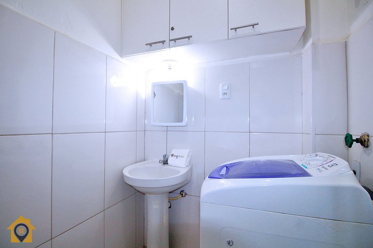 Studio no Coração de Copacabana p/ 4 Pessoas