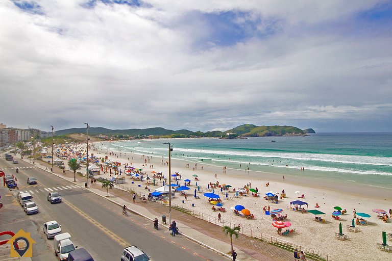 Apto Frente Mar na Praia do Forte p/ 10 pessoas