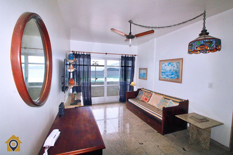 Apto Frente Mar na Praia do Forte p/ 10 pessoas