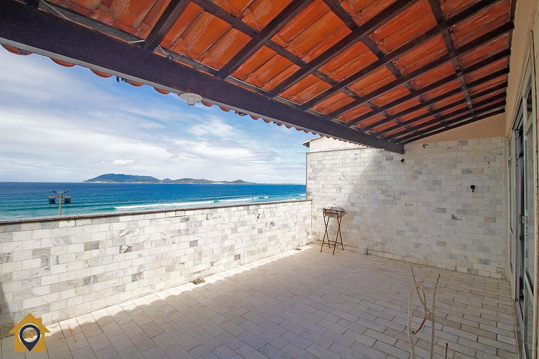 Apto Frente Mar na Praia do Forte p/ 10 pessoas