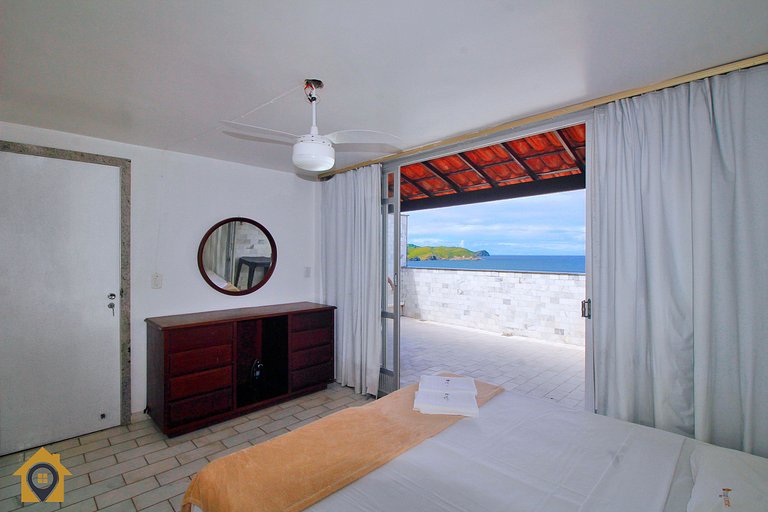 Apto Frente Mar na Praia do Forte p/ 10 pessoas