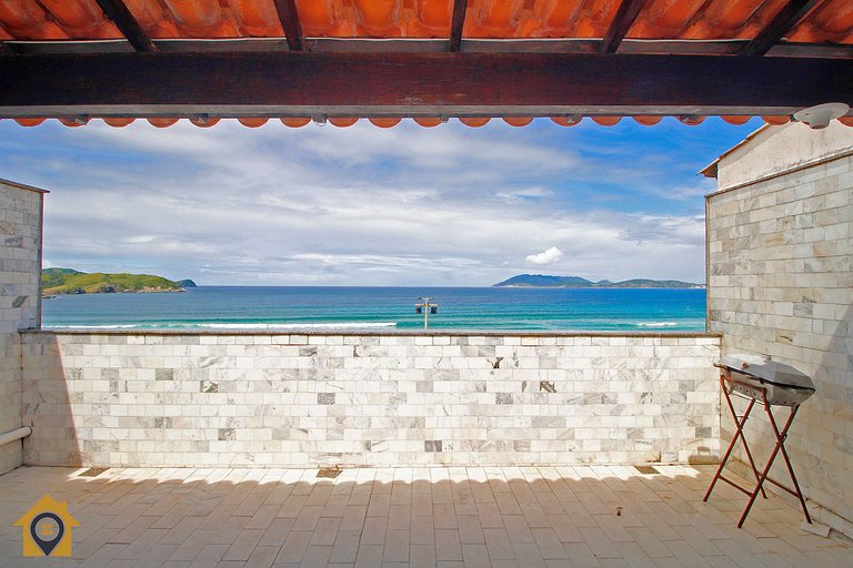 Apto Frente Mar na Praia do Forte p/ 10 pessoas