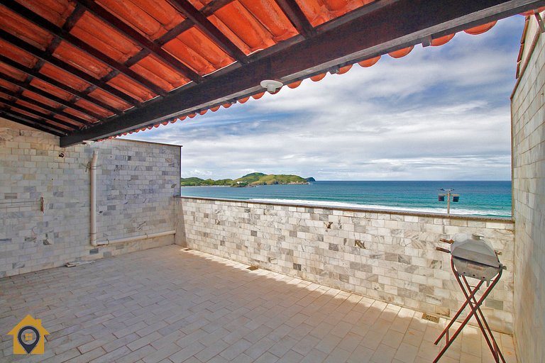 Apto Frente Mar na Praia do Forte p/ 10 pessoas