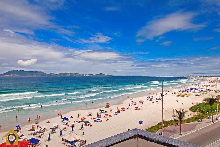 Apto Frente Mar na Praia do Forte p/ 10 pessoas