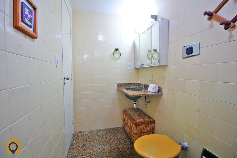 Apto Frente Mar na Praia do Forte p/ 10 pessoas