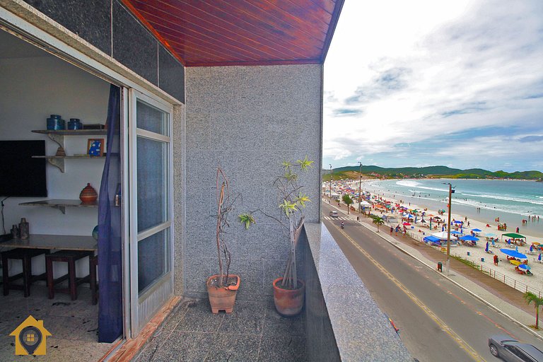 Apto Frente Mar na Praia do Forte p/ 10 pessoas