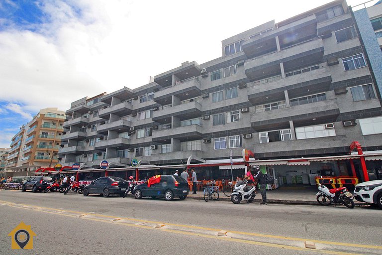 Apto Frente Mar na Praia do Forte p/ 10 pessoas