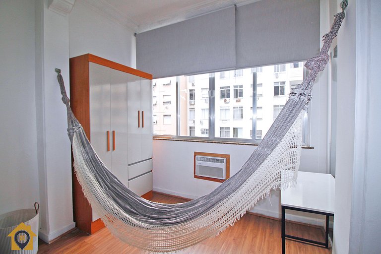 Studio grande e econômico p/ 4 pessoas