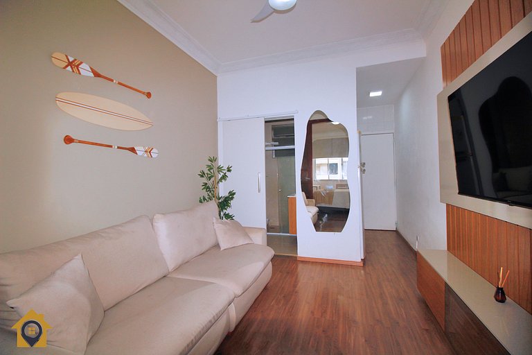 Studio grande e econômico p/ 4 pessoas