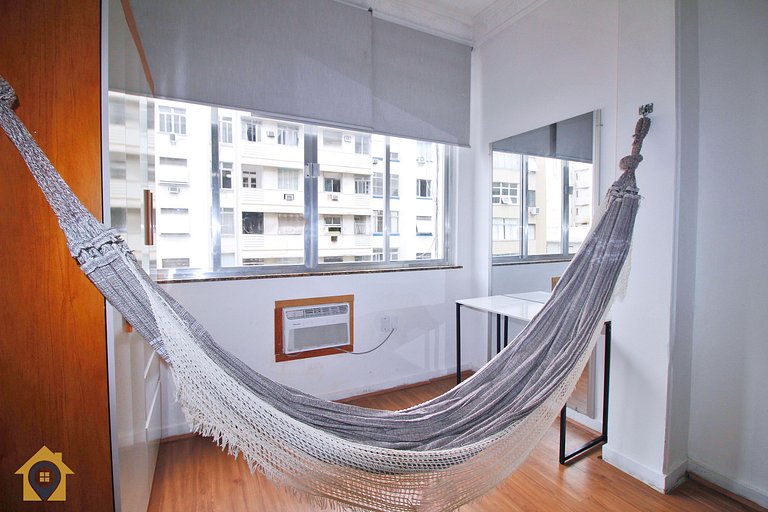 Studio grande e econômico p/ 4 pessoas