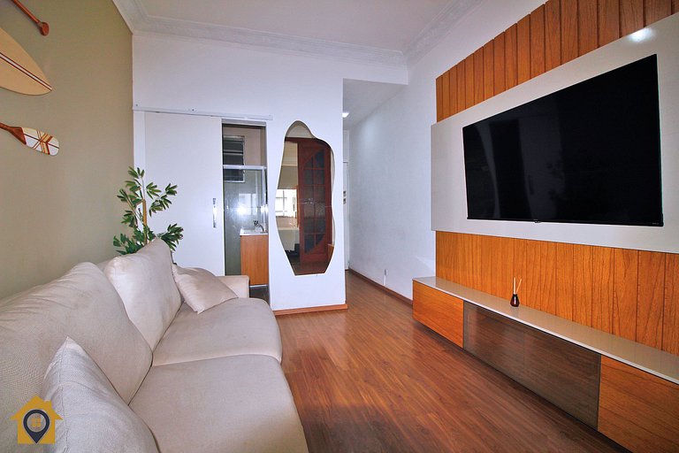Studio grande e econômico p/ 4 pessoas