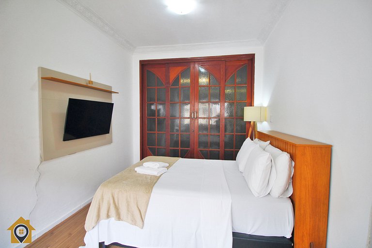 Studio grande e econômico p/ 4 pessoas
