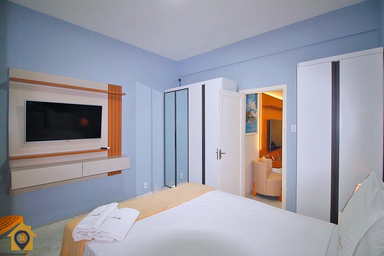 Apartamento Luxuoso no Coração de Copacabana