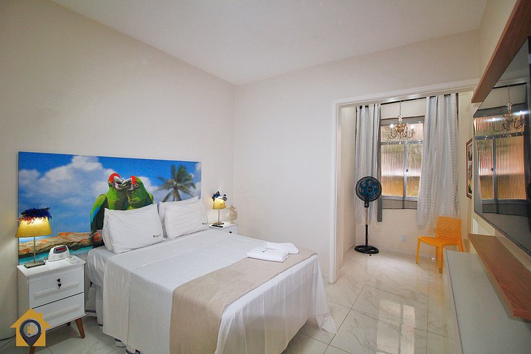 Apartamento Luxuoso no Coração de Copacabana