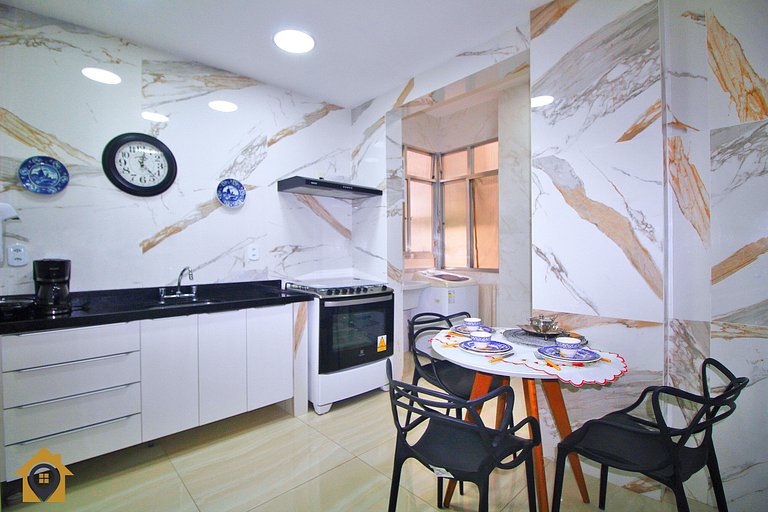 Apartamento Luxuoso no Coração de Copacabana