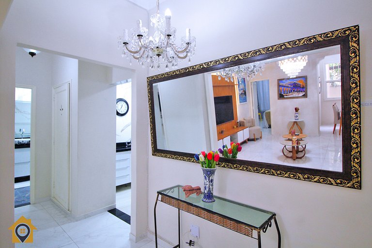 Apartamento Luxuoso no Coração de Copacabana