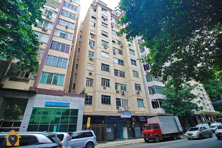 Apartamento Luxuoso no Coração de Copacabana