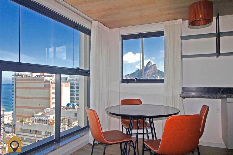 Luxo em Ipanema: Vista Mar + Infraestrutura