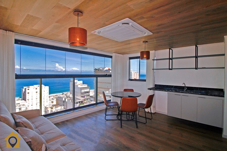 Luxo em Ipanema: Vista Mar + Infraestrutura