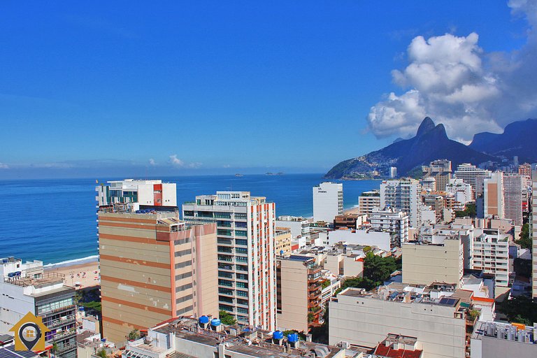Luxo em Ipanema: Vista Mar + Infraestrutura