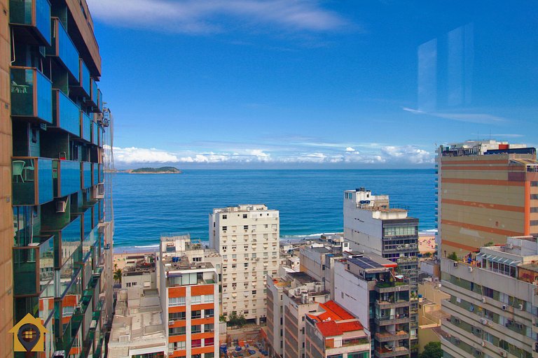 Luxo em Ipanema: Vista Mar + Infraestrutura