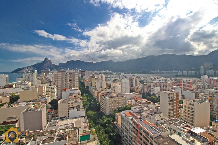 Luxo em Ipanema: Vista Mar + Infraestrutura