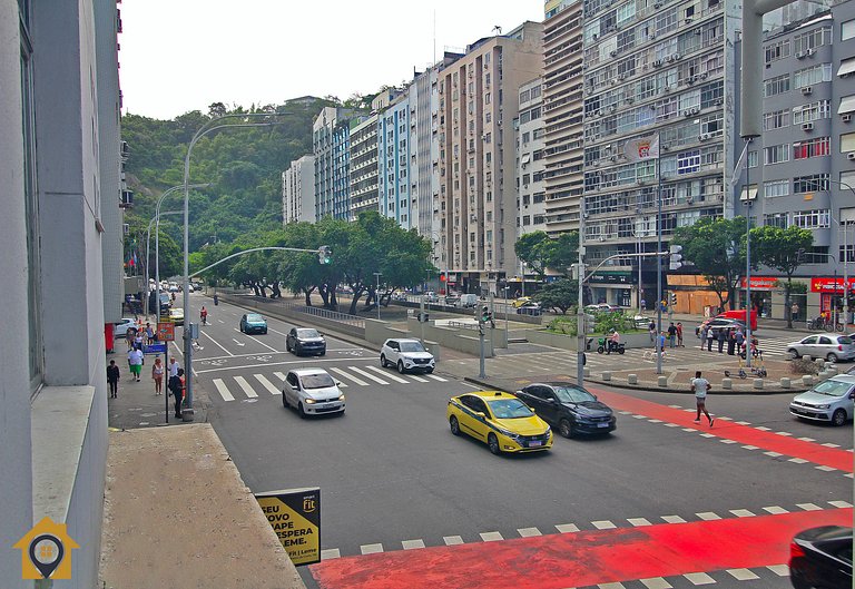 200m da Praia Studio p/ 4 Pessoas