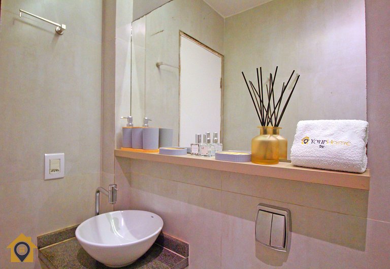 Apto Completo e Silencioso 300m da Praia